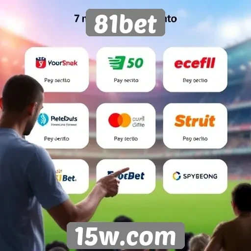 Métodos de pagamento aceitos pelo 81bet